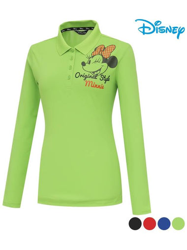 Basic Long Sleeve Collar T-Shirt DO1LTS080 - DISNEY GOLF - BALAAN 1