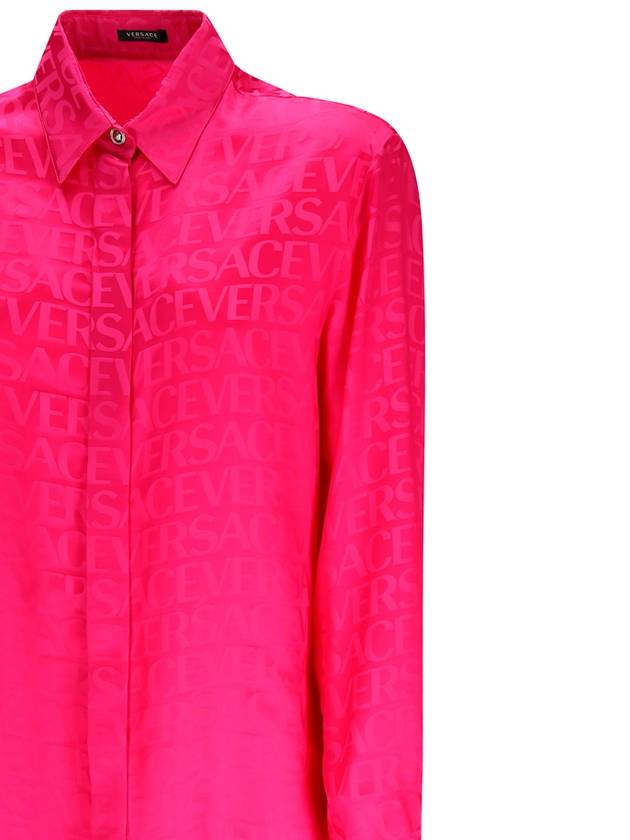 All-Over Print Shirt 10115391A08446 - VERSACE - BALAAN 4