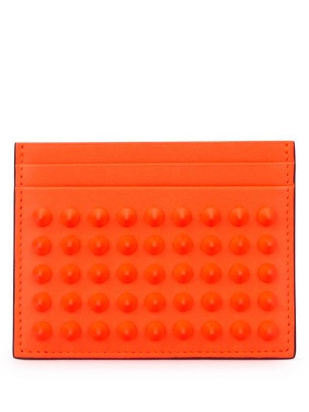 Kios Card Wallet Orange - CHRISTIAN LOUBOUTIN - BALAAN 1