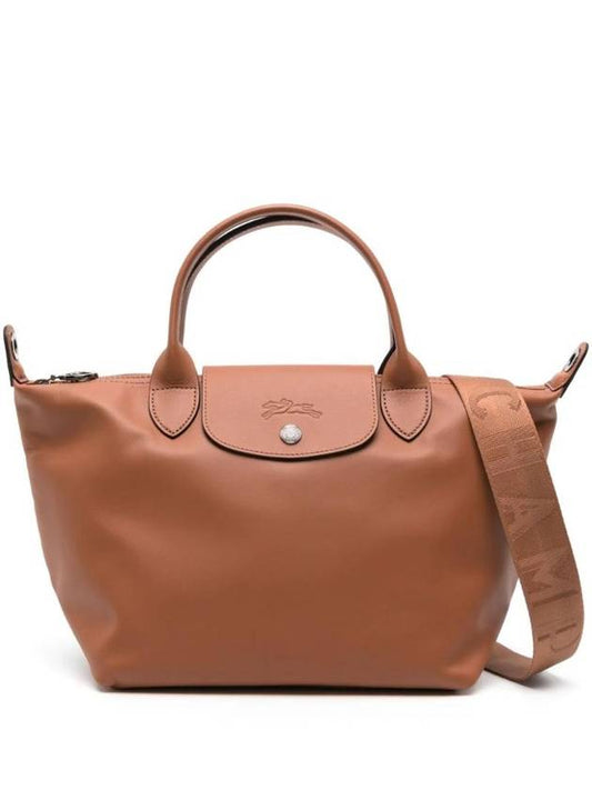 Le Pliage Xtra Leather Tote Bag Brown - LONGCHAMP - BALAAN 1