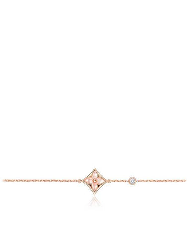 Color Blossom Star BB Star Bracelet Pink Gold - LOUIS VUITTON - BALAAN 1