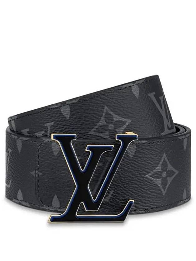 Men's LV 3 Steps Reversible Calfskin Leather Belt Black - LOUIS VUITTON - BALAAN 2