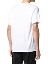 Logo Patch Short Sleeve T-Shirt White - STONE ISLAND - BALAAN 4