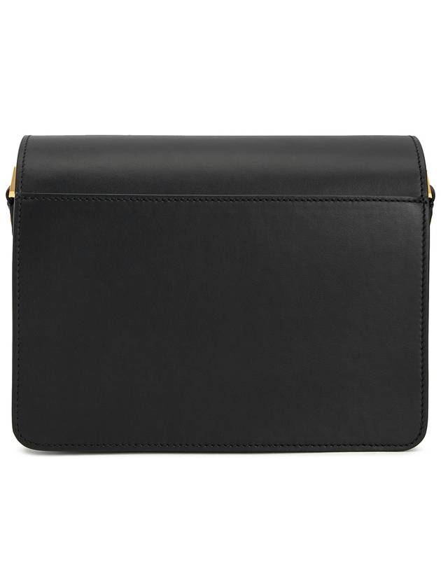 Trunk Medium Calfskin Shoulder Bag Black - MARNI - BALAAN 5