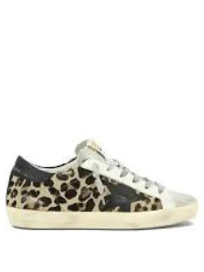 Superstar Leopard Low Top Sneakers Beige - GOLDEN GOOSE - BALAAN 2