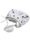 Le Cagole Chain Mini Shoulder Bag White - BALENCIAGA - BALAAN 5