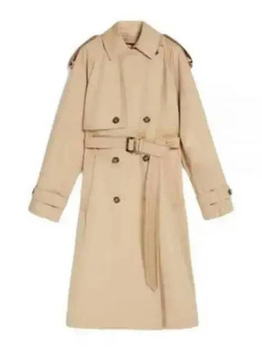 ZAVORRA 20210237 001 20210237600 Zavora water repellent trench coat 909897 - MAX MARA - BALAAN 1