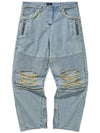 DENIM BIKER BAGGY PANTS BULE - LIBERE - BALAAN 1