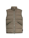 Seamless Tunnel Nylon Down Vest Green - STONE ISLAND - BALAAN 1