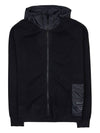 Metropolis Series Zip-Up Hoodie Black - CP COMPANY - BALAAN 2