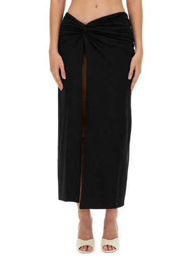 Rotate Birger Christensen Twisted Skirt - ROTATE - BALAAN 1