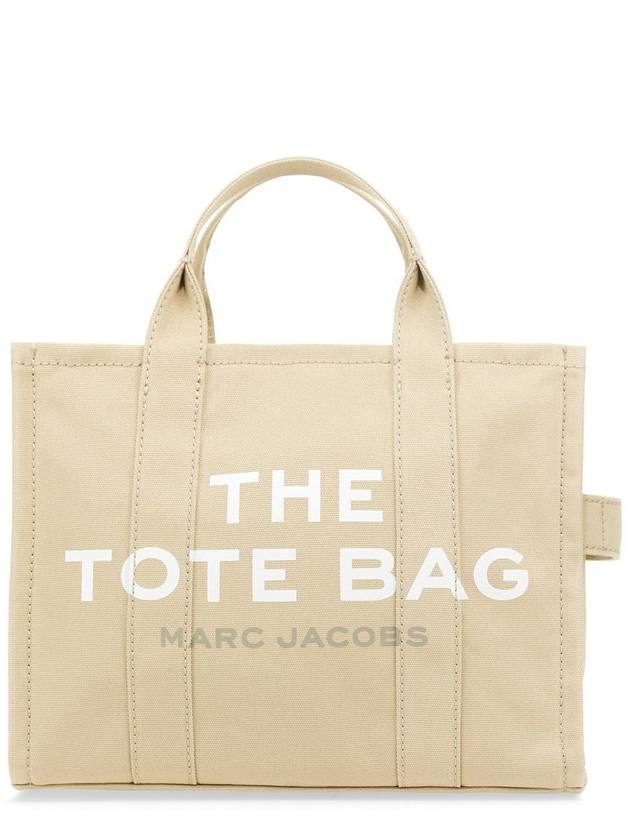 Logo Medium Canvas Tote Bag Beige - MARC JACOBS - BALAAN 2