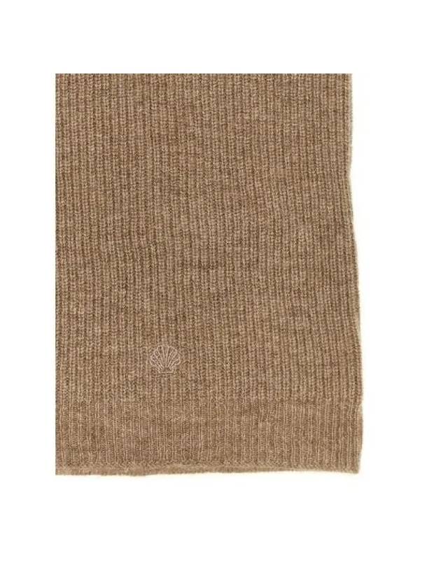 SABOL cashmere muffler SABOLBEIGE - LOULOU STUDIO - BALAAN 3