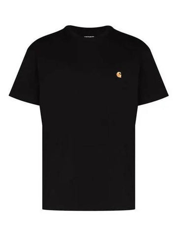 WIP I026391 Embroidered logo chase short sleeve 1008562 - CARHARTT - BALAAN 1