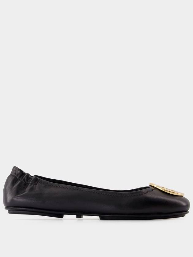 Minnie Travel Flat Black - TORY BURCH - BALAAN 2