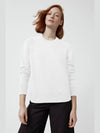 Muskoka Crew Neck Sweatshirt White - CANADA GOOSE - BALAAN 4