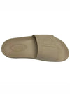 T Embossed Logo Leon Full Slippers Beige - TOD'S - BALAAN 3