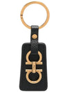 Gancini Keyholder Black - SALVATORE FERRAGAMO - BALAAN.