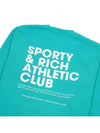 Excellent Crewneck Sweatshirt Turquoise - SPORTY & RICH - BALAAN 6