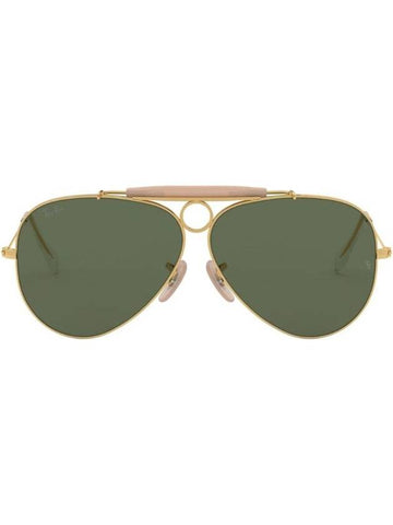 Shooter Aviator Frame Sunglasses RB3138W3401 - RAY-BAN - BALAAN 1