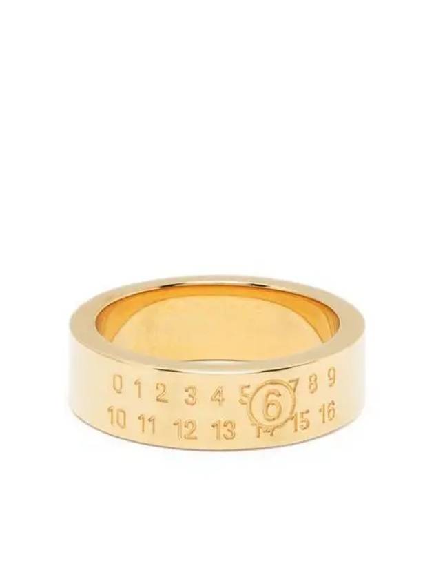 Women’s Numeric Minimal Polished Finish Ring Gold - MAISON MARGIELA - BALAAN 2