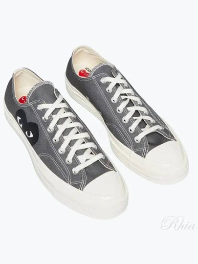 Chuck Taylor low top sneakers shoes AZ P1K121 001 GRAY - COMME DES GARCONS - BALAAN 1