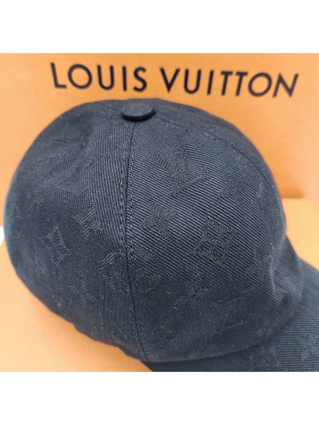 Monogram Essential Ball Cap Black - LOUIS VUITTON - BALAAN 8