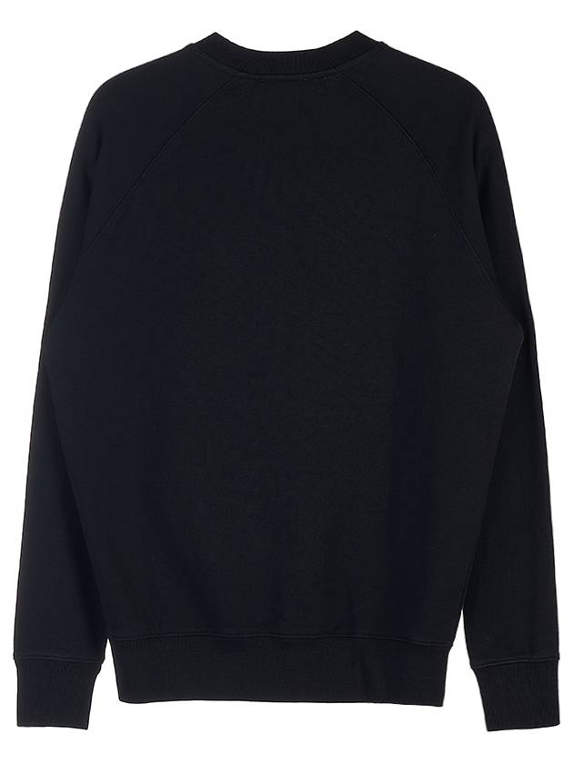 Maison Kitsune Men's Chillex Fox Patch Sweatshirt GU00342KM0002 BK - MAISON KITSUNE - BALAAN 2