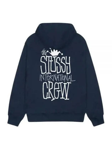 Crown International Hood Navy - STUSSY - BALAAN 1