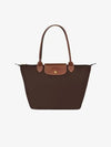 Le Pliage Original Medium Tote Bag Brown - LONGCHAMP - BALAAN 2