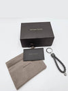 Intrecciato Leather Key Holder Grey - BOTTEGA VENETA - BALAAN 4