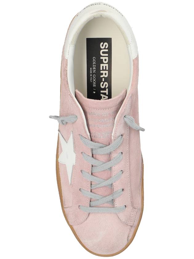 Superstar Suede Low Top Sneakers Pink - GOLDEN GOOSE - BALAAN 7