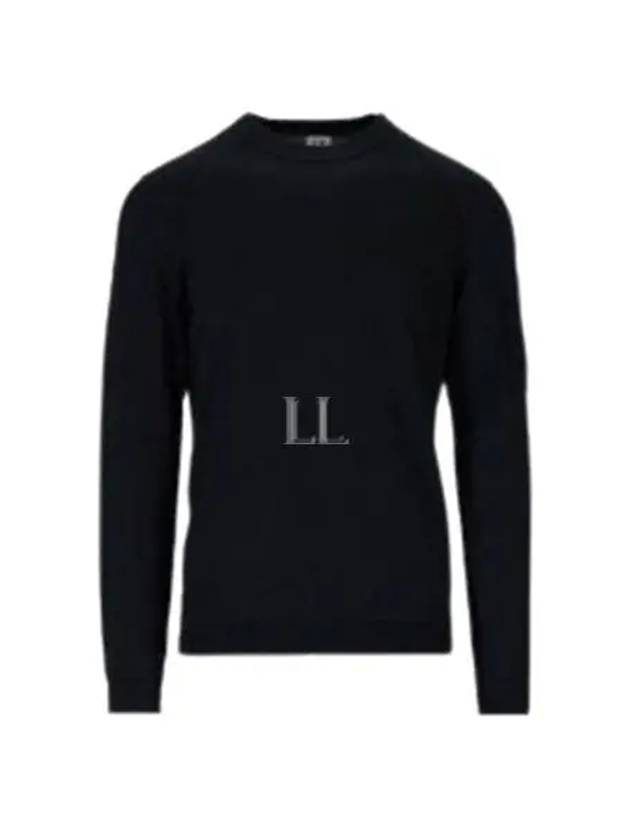 Sea Island Lens Knit Top Navy - CP COMPANY - BALAAN 2