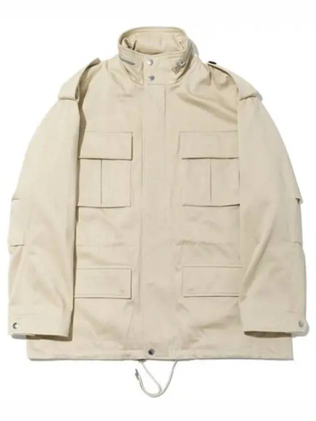 Pocket Patch Jacket Beige - AMI - BALAAN 2