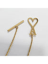 Heart Logo Bracelet Gold - AMI - BALAAN 5