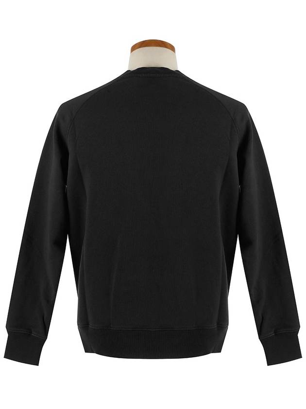 Chillax Fox Patch Classic Sweatshirt Black - MAISON KITSUNE - BALAAN 4