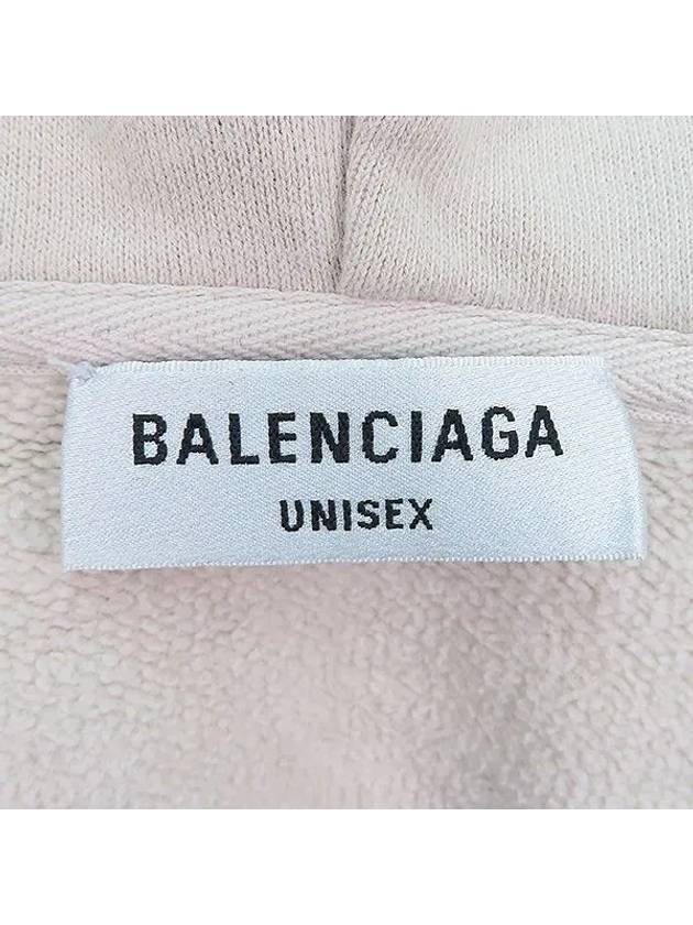 657683 Light gray color Paris Fashion Week popover hood L size - BALENCIAGA - BALAAN 4