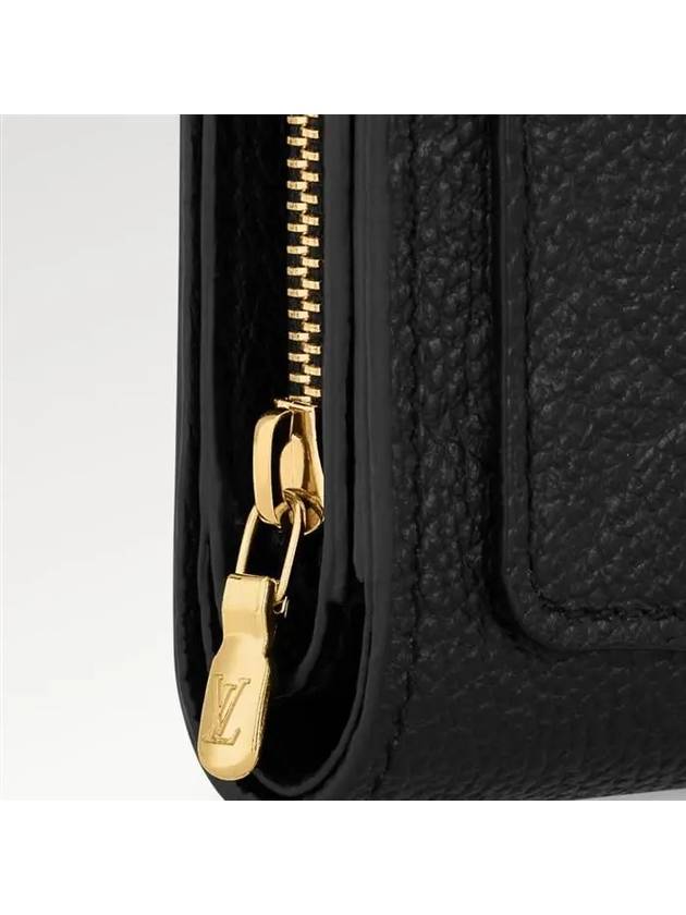 Clea Monogram Empreinte Half Wallet Black - LOUIS VUITTON - BALAAN 3