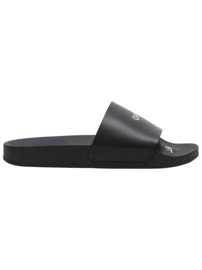 logo printing band slippers black - OFF WHITE - BALAAN 2