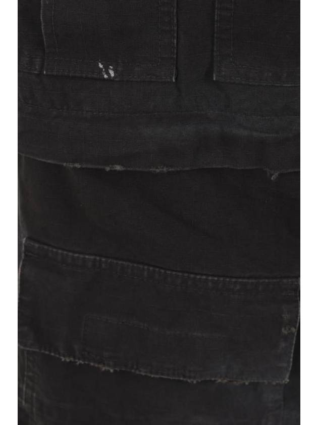 Cargo Straight Pants Black - BALENCIAGA - BALAAN 5