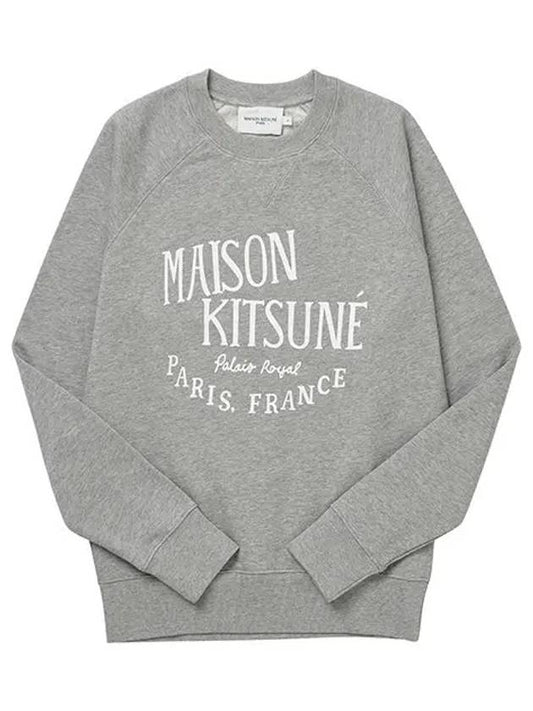 Palais Royal Classic Sweatshirt Gray Melange - MAISON KITSUNE - BALAAN 2