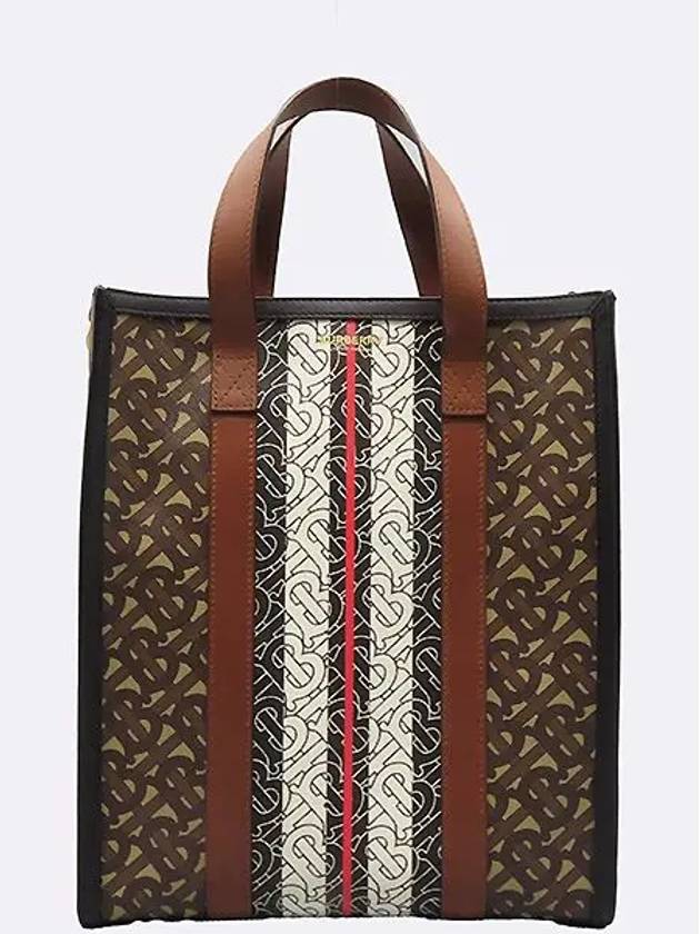 8024294 TB Monogram Canvas Small Tote Bag Shoulder Strap 2WAY - BURBERRY - BALAAN 2