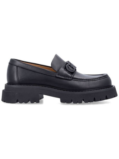 Chunky moccasin with Gancini ornament - SALVATORE FERRAGAMO - BALAAN 1