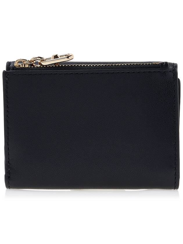 Parker Medium Leather Tri-Fold Half Wallet Black - MICHAEL KORS - BALAAN 4