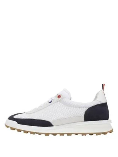 Fine Kid Suede Tech Runner - THOM BROWNE - BALAAN 1