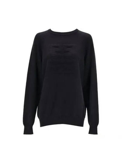 4G Logo Cashmere Knit Top Black - GIVENCHY - BALAAN 2