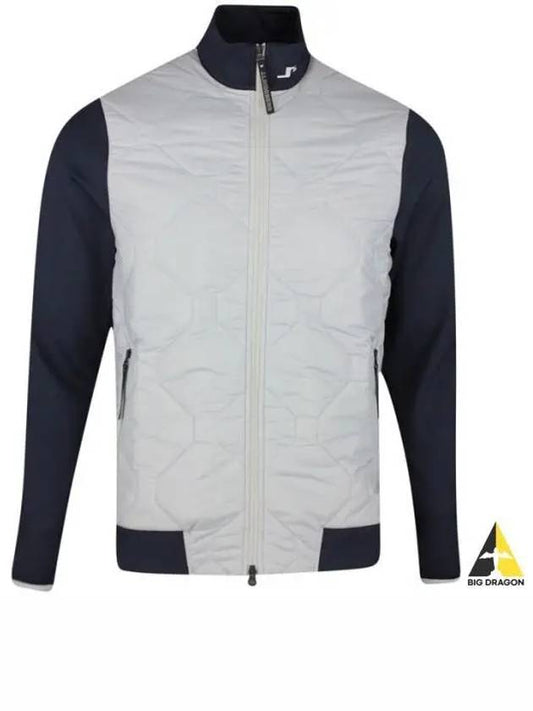 Golf Quilt Hybrid Jacket Grey - J.LINDEBERG - BALAAN 2