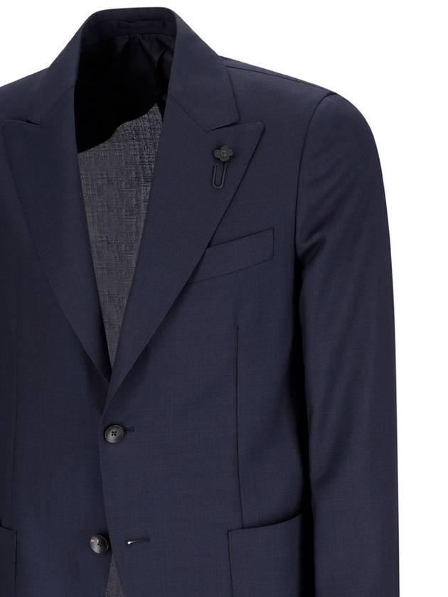 SINGLE-BREASTED SUIT IN COOL WOOL - RVR LARDINI - BALAAN 3