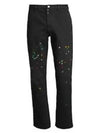 Beaded Denim Jeans Black - MAISON MARGIELA - BALAAN 1