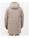 hooded padded coat beige - FAY - BALAAN 6